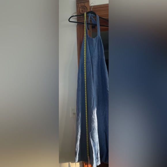 Measurements updated. Anthropologie Sharlene halter jumpsuit - Picture 15 of 16